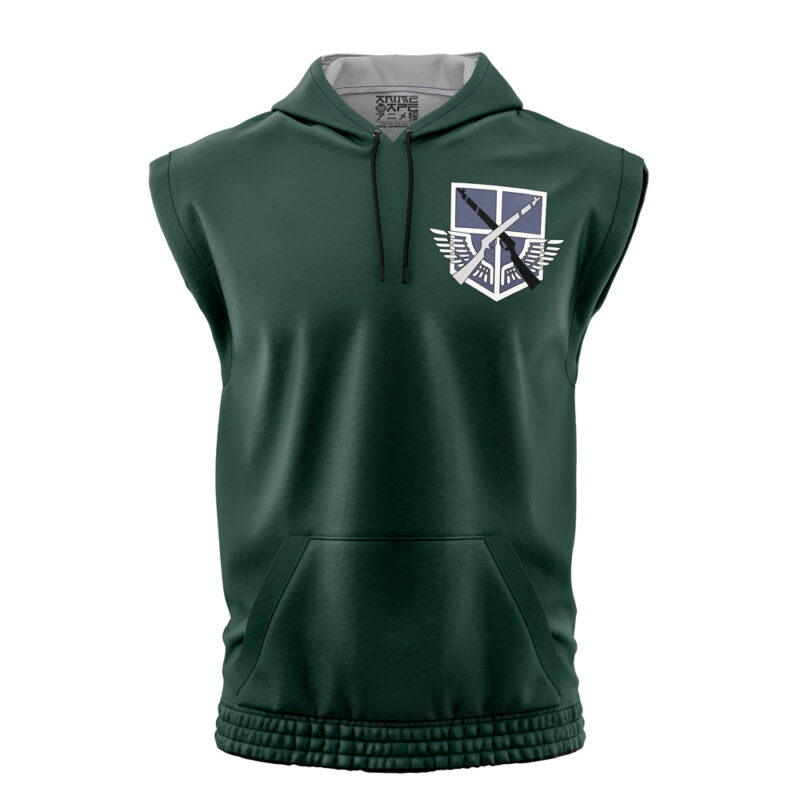 Yeagerist Attack on Titan Sleeveless Hoodie