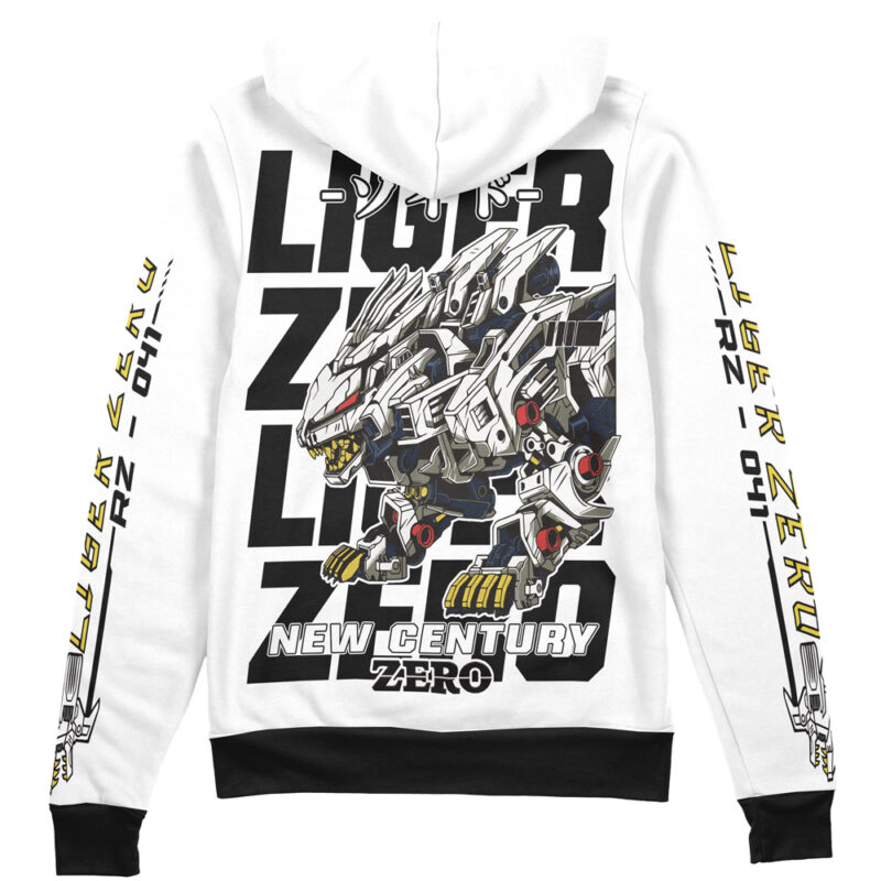 Zoids Century Zero Zoids Streetwear Zip Hoodie Jacket