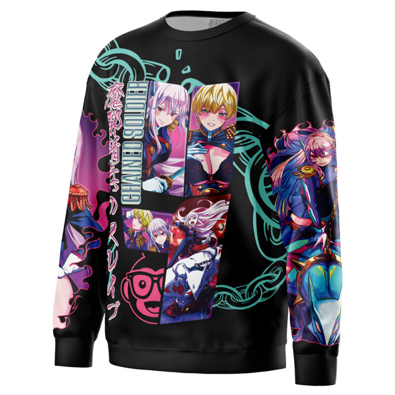 Chained Soldier Streetwear Sweatshirt - Image 3