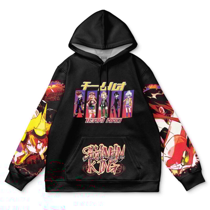 Shaman King Flowers Streetwear Hoodie - Image 2