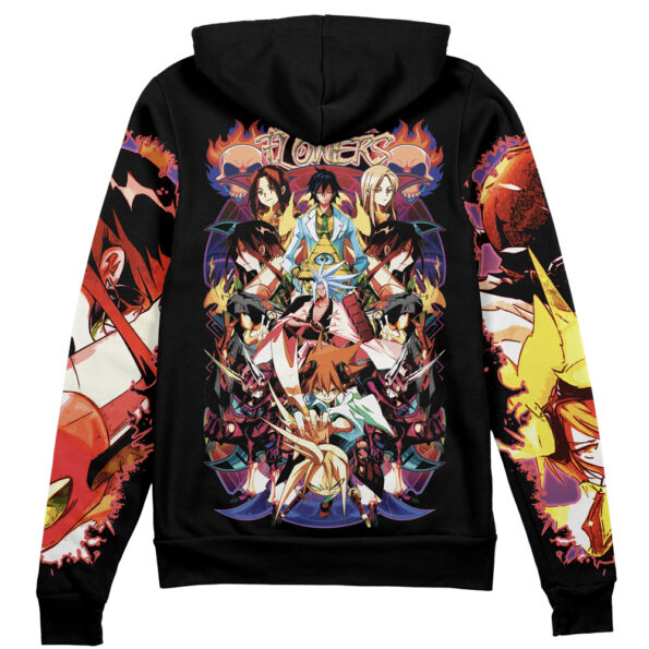 Shaman King Flowers Streetwear Zip Hoodie Jacket