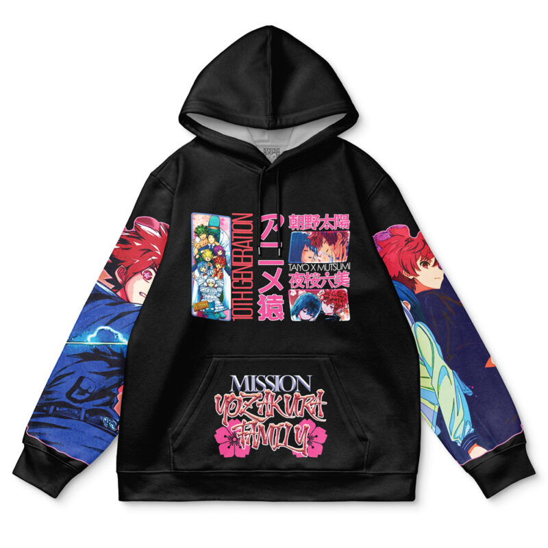 Mission Yozakura Family Streetwear Hoodie - Image 2