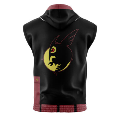 Akame Night Raid Akame ga Kill Sleeveless Hoodie