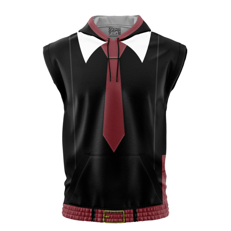 Akame Night Raid Akame ga Kill Sleeveless Hoodie