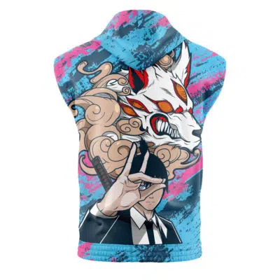 Aki Chainsaw Man Sleeveless Hoodie