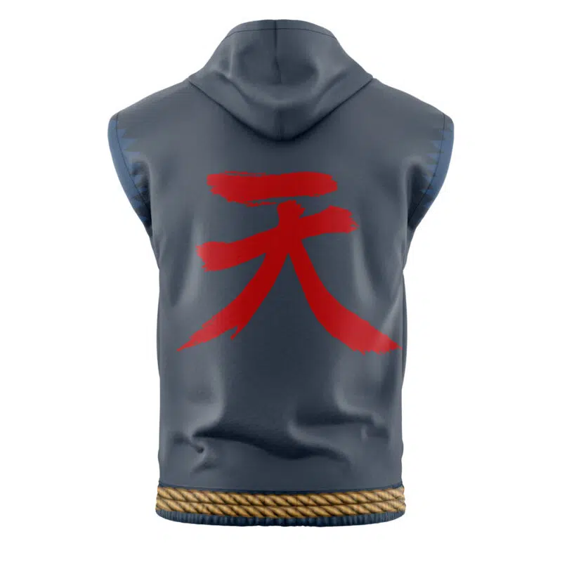 Uchiha Madara Armor Shippuden Sleeveless Hoodie