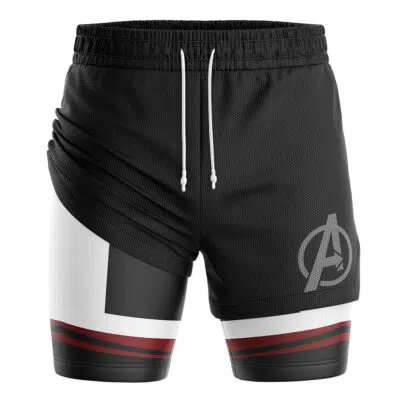 Avengers Endgame Marvel 2-in-1 Performance Shorts