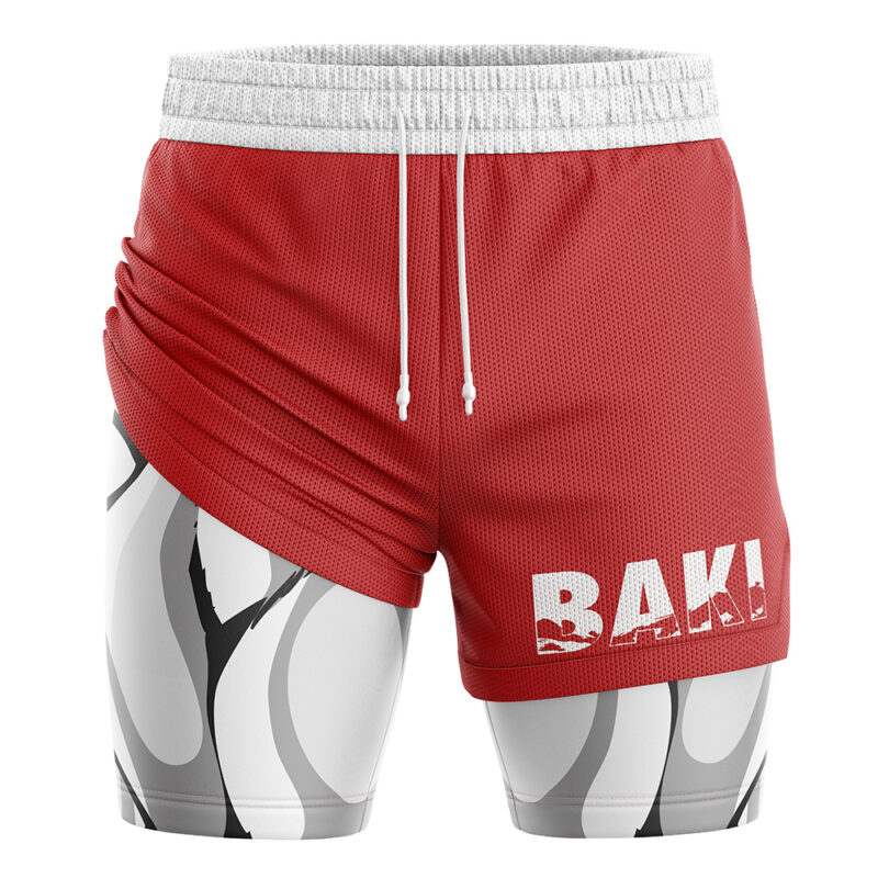 Baki the Grappler 2-in-1 Performance Shorts