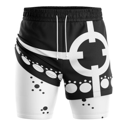 Bartholomew Kuma One Piece 2-in-1 Performance Shorts | Anime Ape