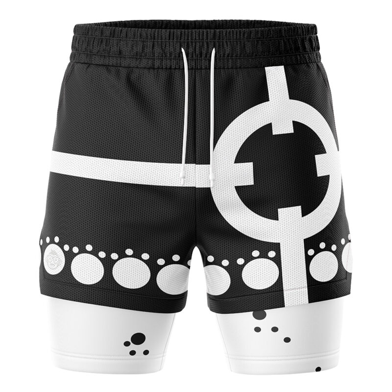 Bartholomew Kuma One Piece 2-in-1 Performance Shorts