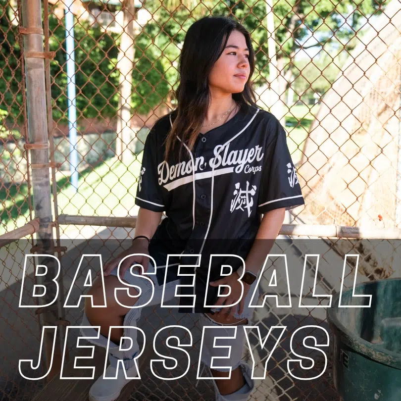 Anime Baseball Jerseys