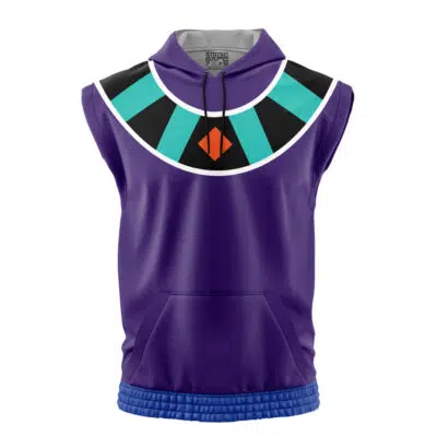 Beerus Dragon Ball Z Sleeveless Hoodie