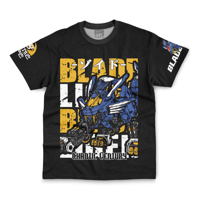 Blade Liger Zoids Chaotic Century Streetwear T-Shirt