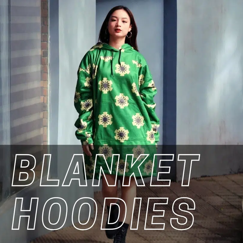 Anime Blanket Hoodies