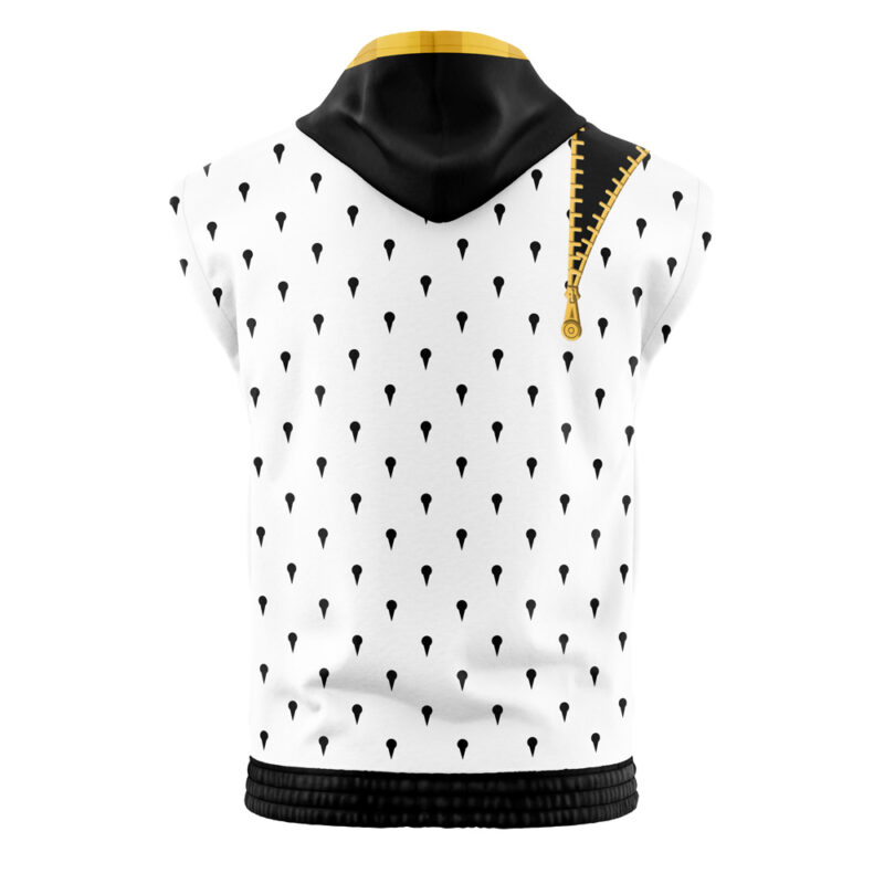 Bruno Bucciarati Jojo's Bizarre Adventure Sleeveless Hoodie - Image 2