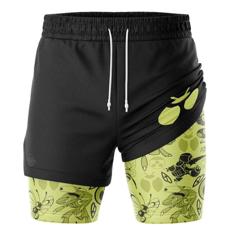 Bug V2 Pokemon 2-in-1 Performance Shorts - Image 3