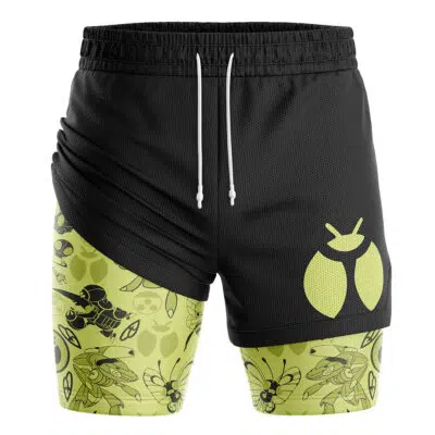 Bug V2 Pokemon 2-in-1 Performance Shorts