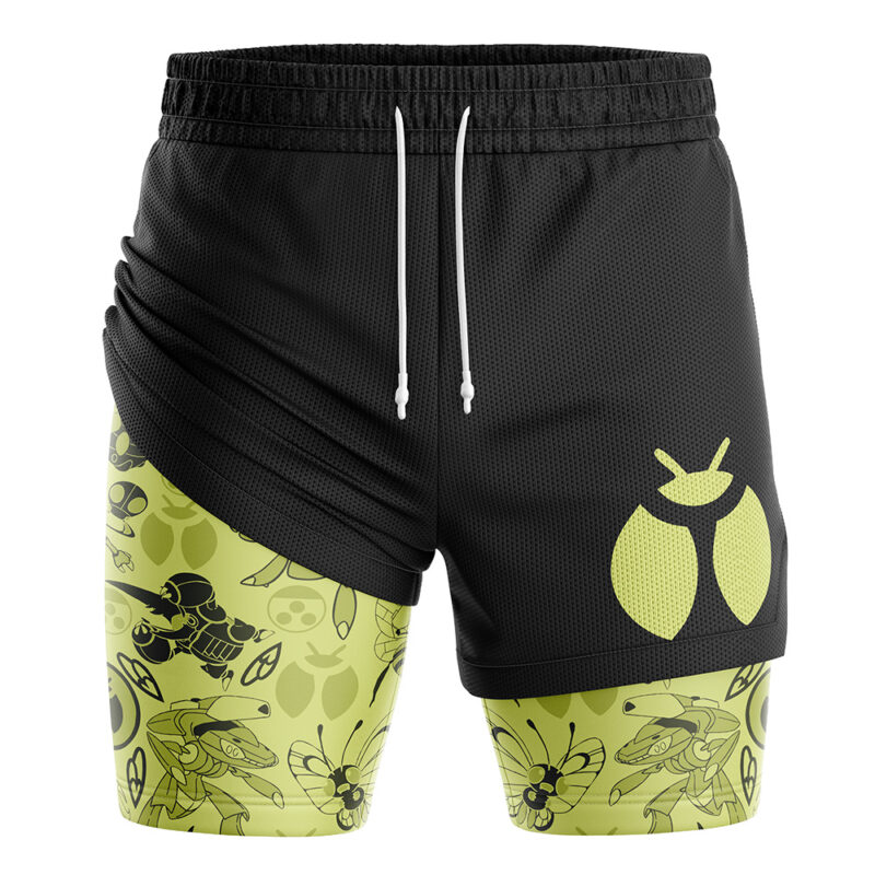 Bug V2 Pokemon 2-in-1 Performance Shorts