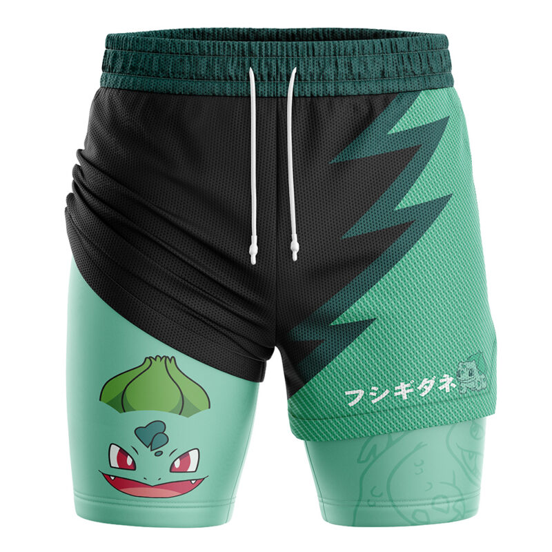 Bulbasaur Pokemon 2-in-1 Performance Shorts