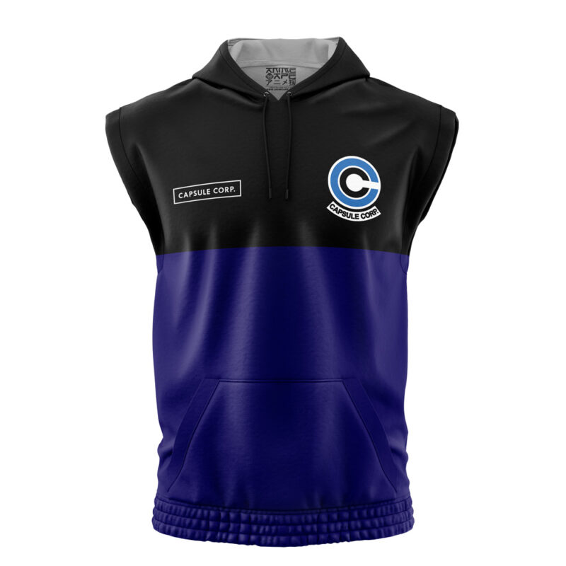 Capsule Corp Dragon Ball Z Sleeveless Hoodie