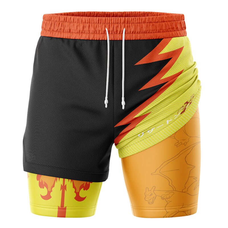 Charizard Pokemon 2-in-1 Performance Shorts - Image 3