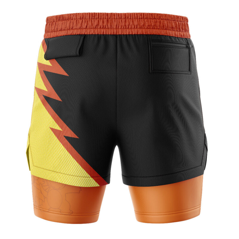 Charmander Pokemon 2-in-1 Performance Shorts - Image 4