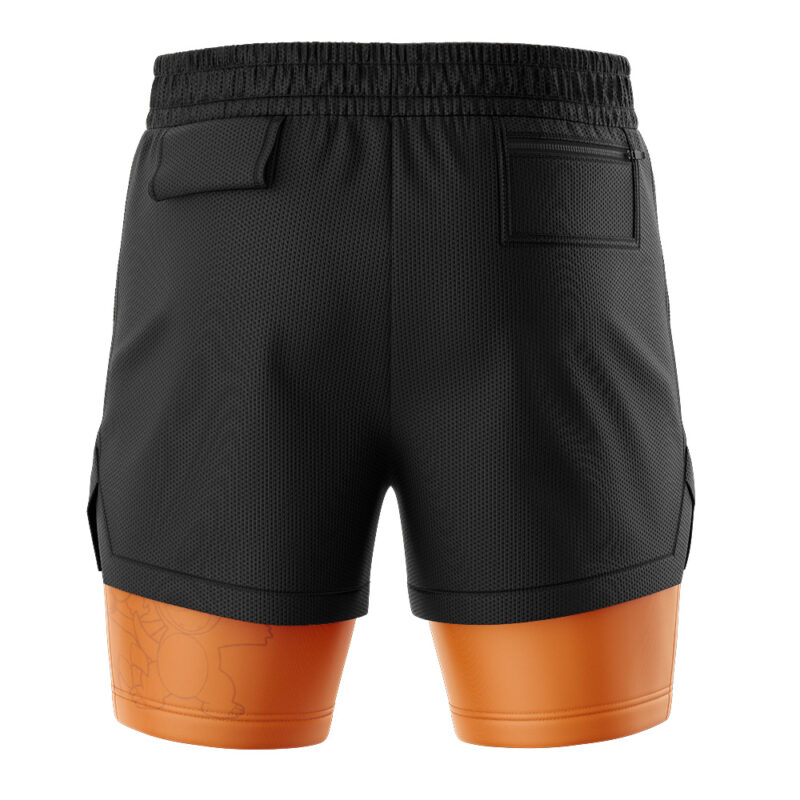 Charmander V2 Pokemon 2-in-1 Performance Shorts - Image 4