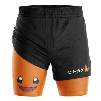 Charmander V2 Pokemon 2-in-1 Performance Shorts