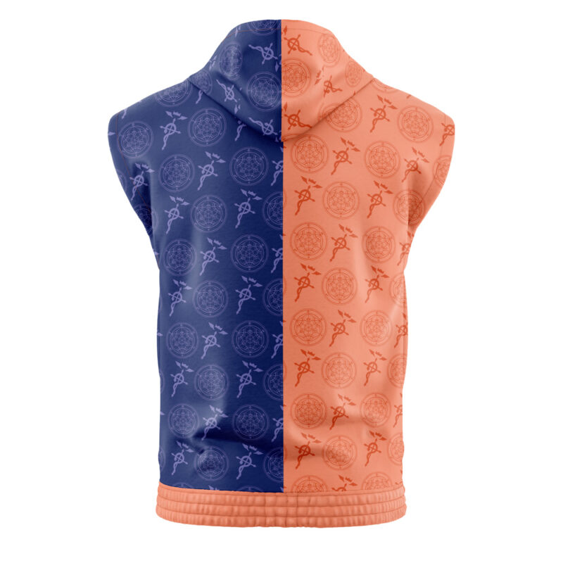 Chimera Nina Fullmetal Alchemist Sleeveless Hoodie - Image 2