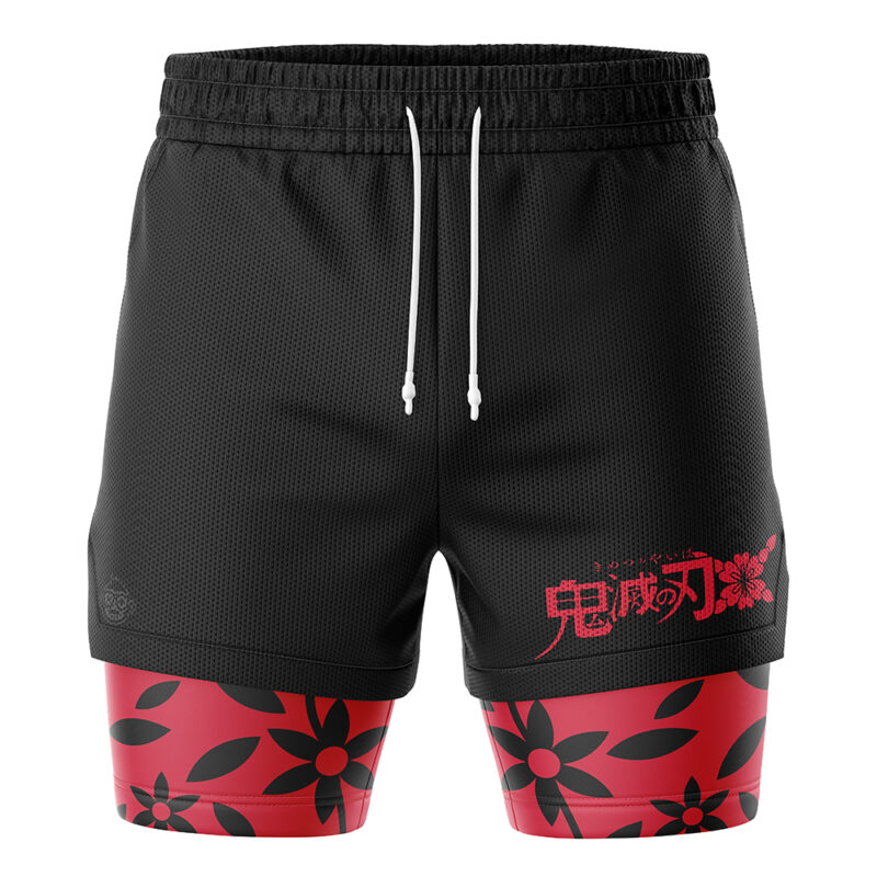 Daki Demon Slayer 2-in-1 Performance Shorts - Image 2