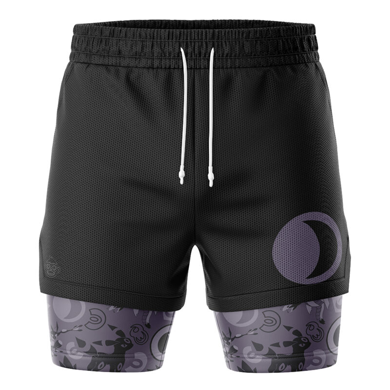 Dark V2 Pokemon 2-in-1 Performance Shorts - Image 2