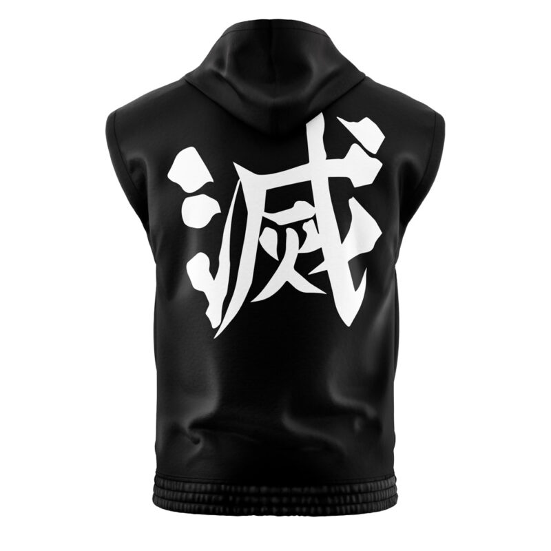Demon Slayer Corps Uniform Demon Slayer Sleeveless Hoodie - Image 2