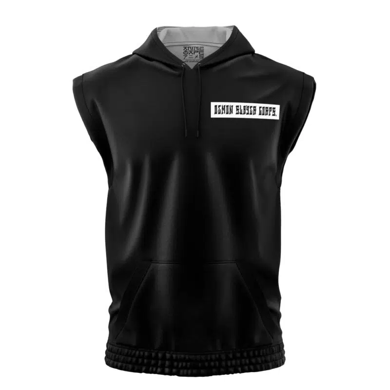 Demon Slayer Corps Uniform Demon Slayer Sleeveless Hoodie