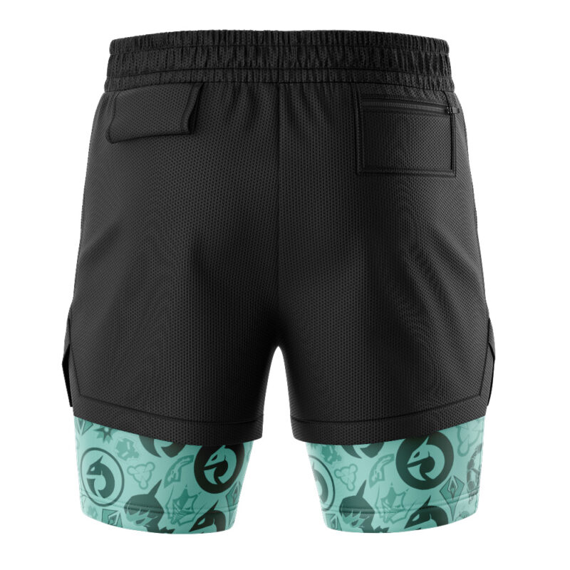 Dragon V2 Pokemon 2-in-1 Performance Shorts - Image 4