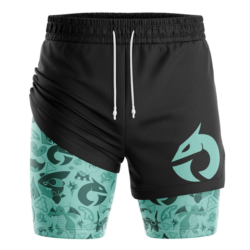 Dragon V2 Pokemon 2-in-1 Performance Shorts
