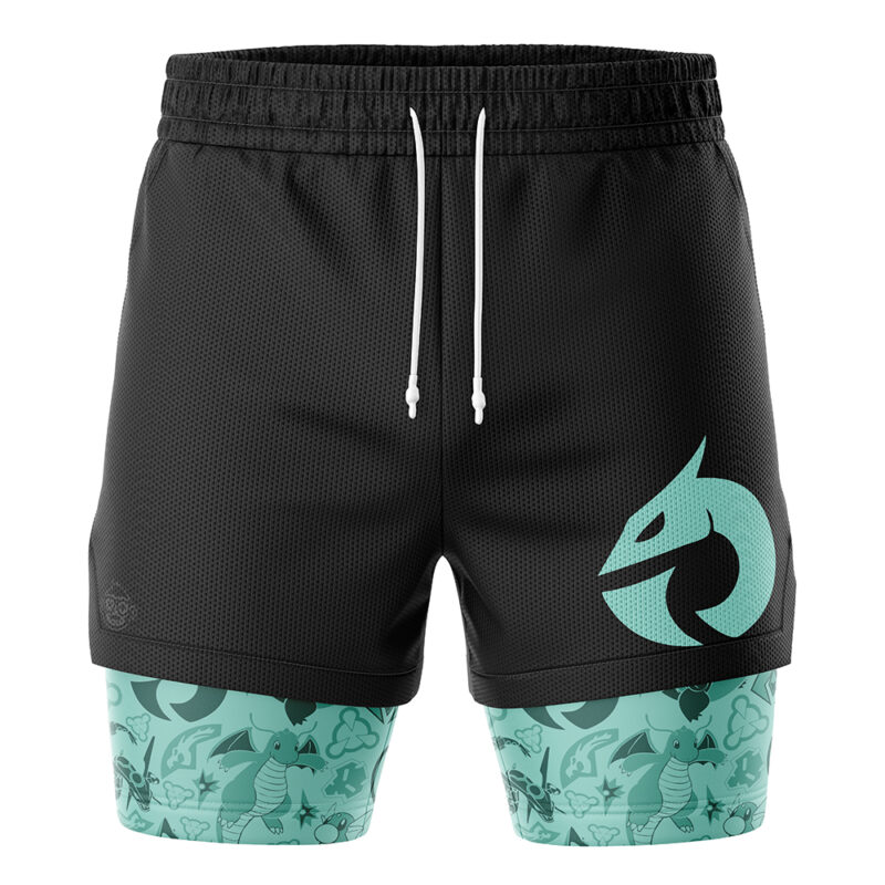 Dragon V2 Pokemon 2-in-1 Performance Shorts - Image 2