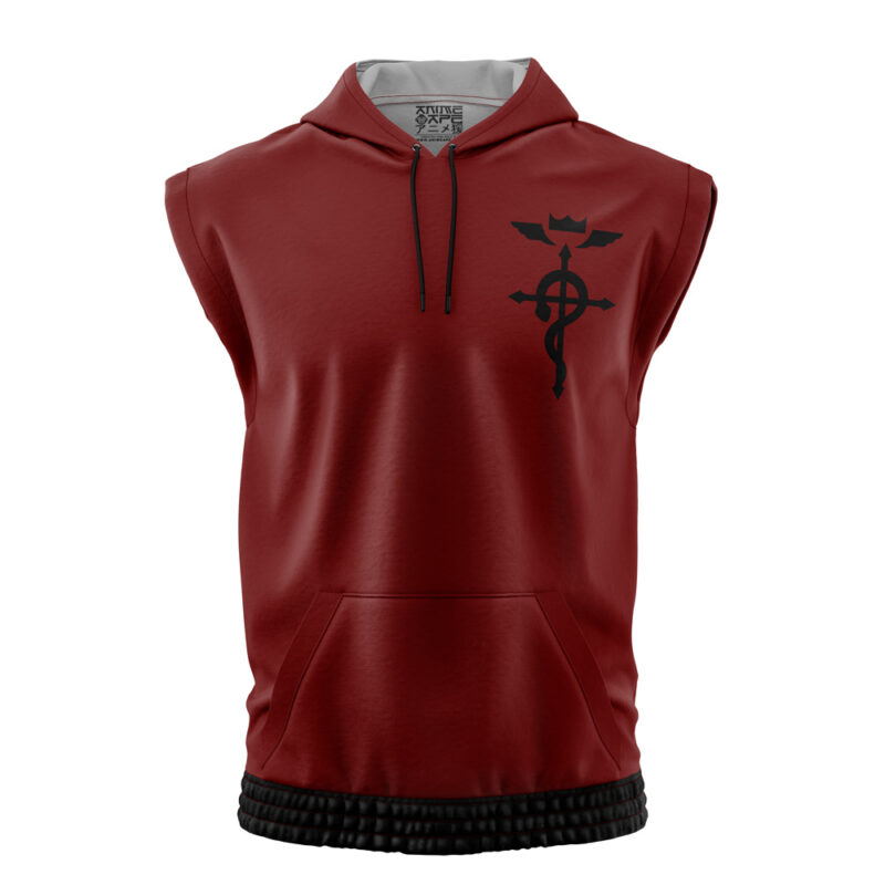 Edward Full Metal Alchemist Sleeveless Hoodie