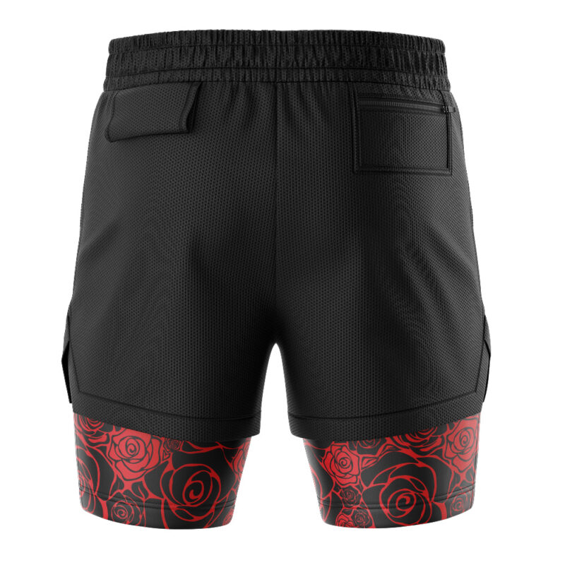 Enchanted Rose Beauty and the Beast 2-in-1 Performance Shorts - Image 4