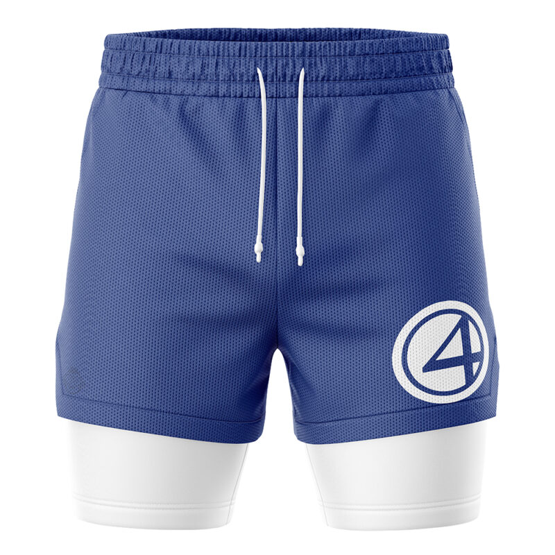 Fantastic Four Marvel 2-in-1 Performance Shorts - Image 2