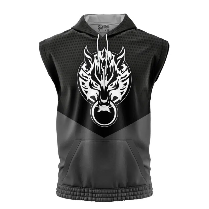 Fenrir Final Fantasy 7 Sleeveless Hoodie