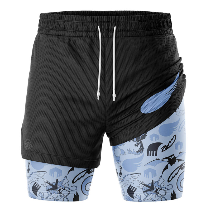 Flying V2 Pokemon 2-in-1 Performance Shorts - Image 3