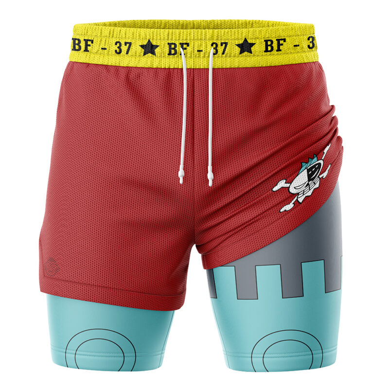 Franky Straw Hat V2 One Piece 2-in-1 Performance Shorts