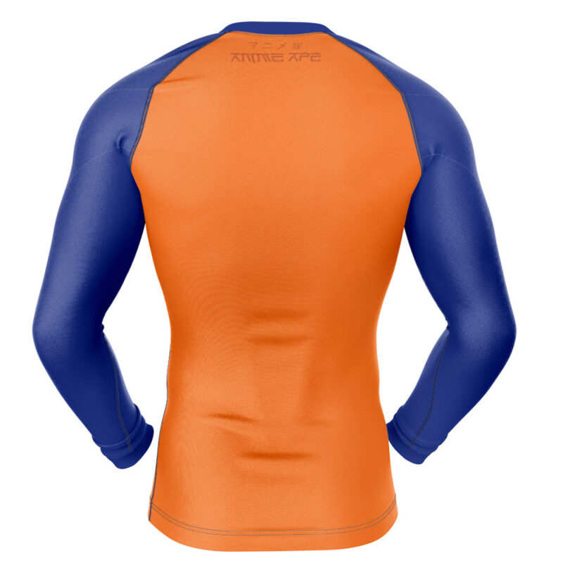 Goku Dragon Ball Long Sleeve Rash Guard Compression Shirt - Image 2
