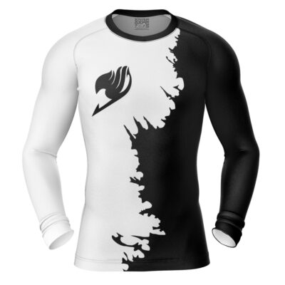 Gray Fullbuster Fairy Tail Long Sleeve Rash Guard Compression Shirt