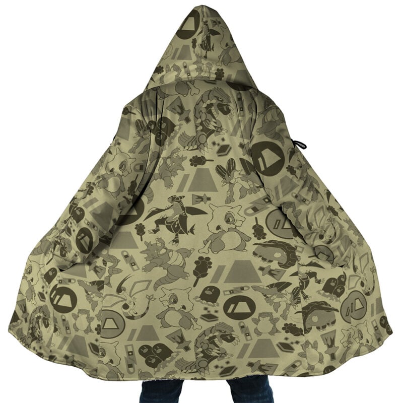 Ground Pokemon Dream Cloak Coat