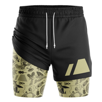 Ground V2 Pokemon 2-in-1 Performance Shorts