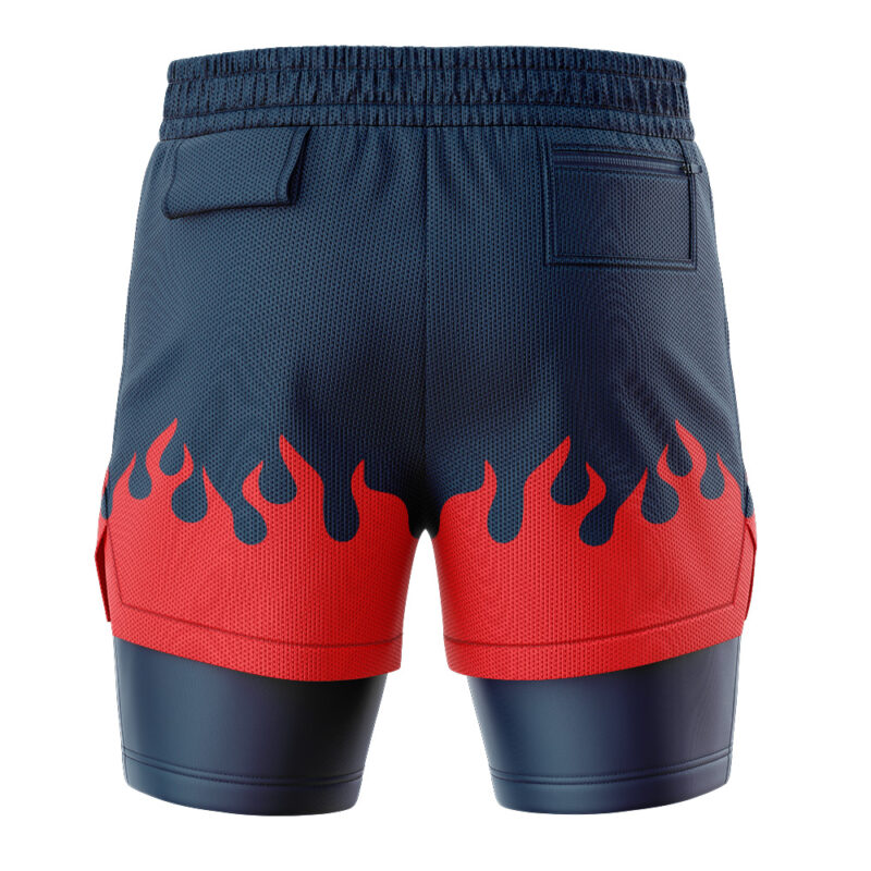 Gurren Lagann V2 2-in-1 Performance Shorts - Image 4
