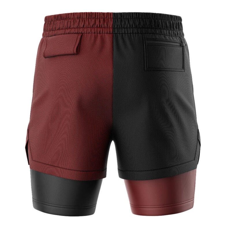 Harley Quinn DC Comics 2-in-1 Performance Shorts - Image 4