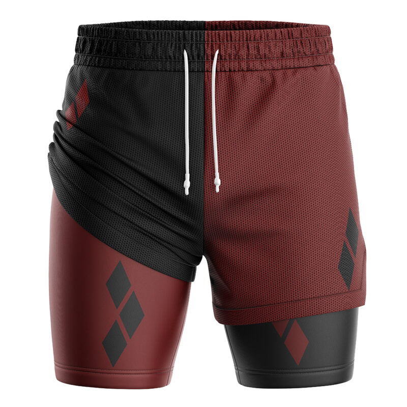 Harley Quinn DC Comics 2-in-1 Performance Shorts