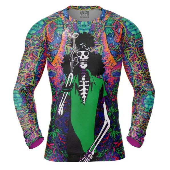 Hippie Trip Brook One Piece Long Sleeve Rash Guard Compression Shirt